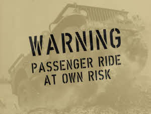 warning passenger